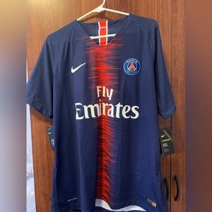 Paris Saint-Germain Nike 2018/19 Vapor Match Home Authentic Blank Soccer Jersey
